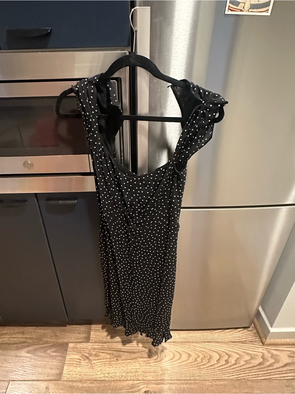 Reformation Black Polka Dot Women’s Dress
